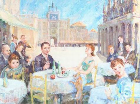 Venice Scene oil painting